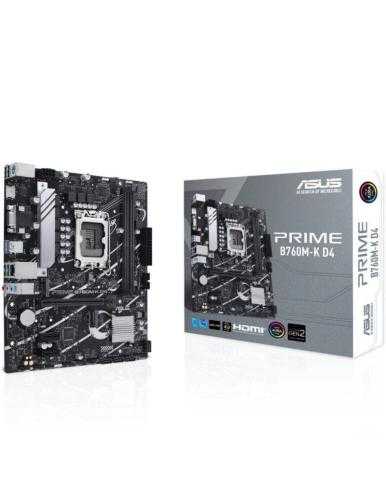 Placa Base Asus PRIME B760M-K D4 Socket 1700/ Micro ATX