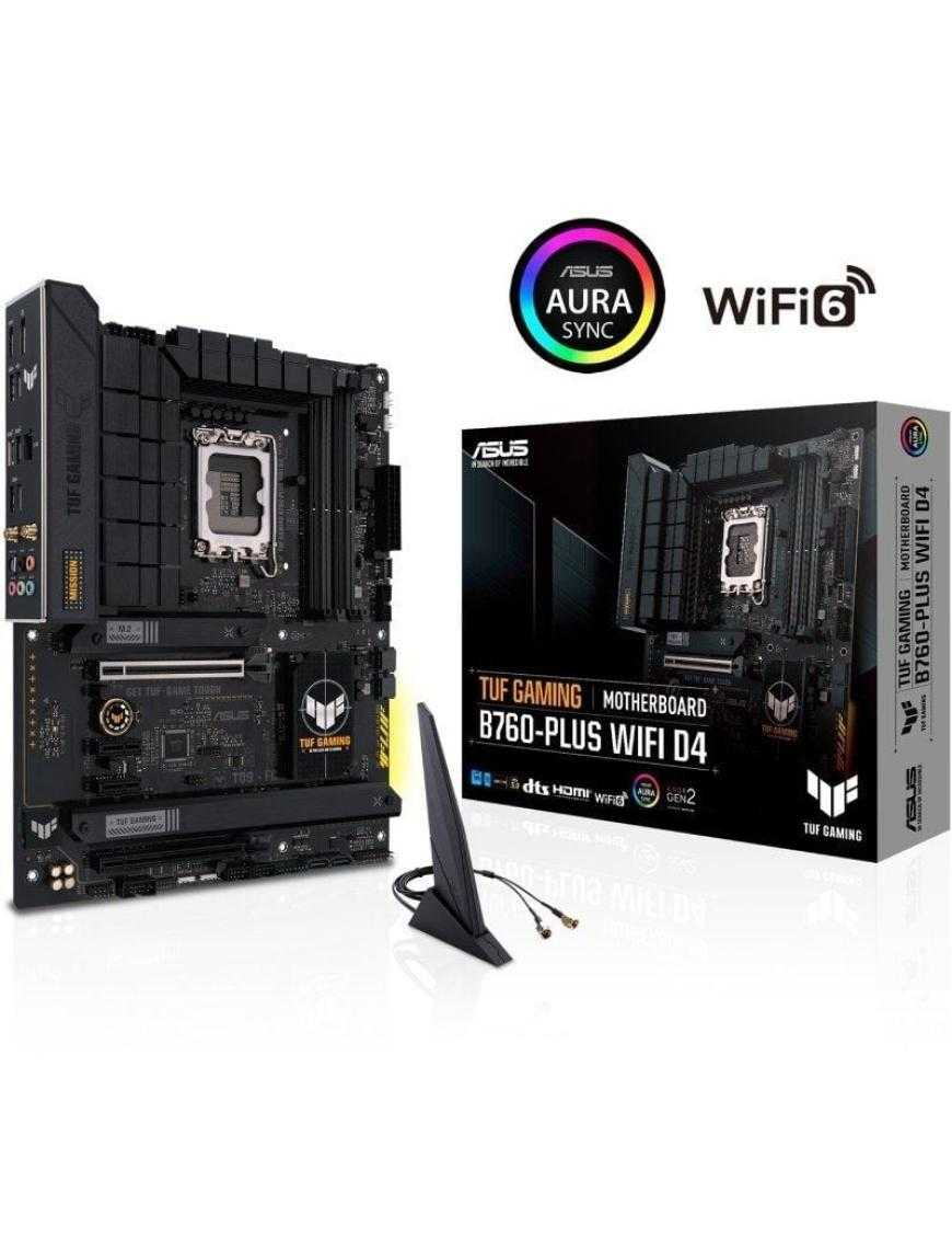 Placa Base Asus TUF GAMING B760-PLUS (WI-FI) D4 Socket 1700