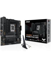 Placa Base Asus TUF GAMING B760M-PLUS WIFI/ Socket 1700/ Micro ATX