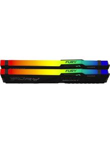 Memoria RAM Kingston FURY Beast RGB 2 x 16GB/ DDR5/ 6000MHz/ 1.4V/ CL30/ DIMM