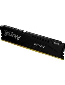 Memoria RAM Kingston FURY Beast 16GB/ DDR5/ 6400MHz/ 1.4V/ CL32/ DIMM