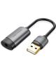 Tarjeta de Sonido Vention CDJHB/ USB Macho - Jack 3.5 Hembra