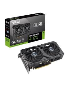 Tarjeta Gráfica Asus Dual GeForce RTX 4070 EVO OC Edition/ 12GB GDDR6X