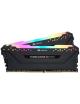 Memoria RAM Corsair Vengeance RGB Pro 2 x 8GB/ DDR4/ 3000MHz/ 1.35V/ CL15/ DIMM