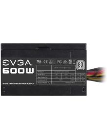 Fuente de alimentación EVGA 600W/ 600W/ Ventilador 12cm/ 80 Plus