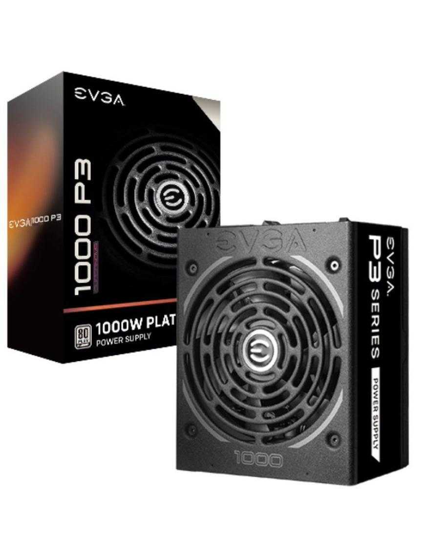 Fuente de Alimentación EVGA 1000 P3 Supernova/ 1000W/ Ventilador 13.5cm/ 80 Plus Platinum