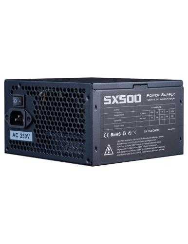 Fuente de Alimentación Hiditec SX 500 BULK/ 500W/ Ventilador 12cm/ Incluye cable de alimentación 1.5m