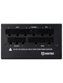 Fuente de Alimentación Hiditec GDX750 V2/ 750W/ Ventilador 14cm/ ATX 3.0/ PCIe 5.0/ 80 Plus Gold