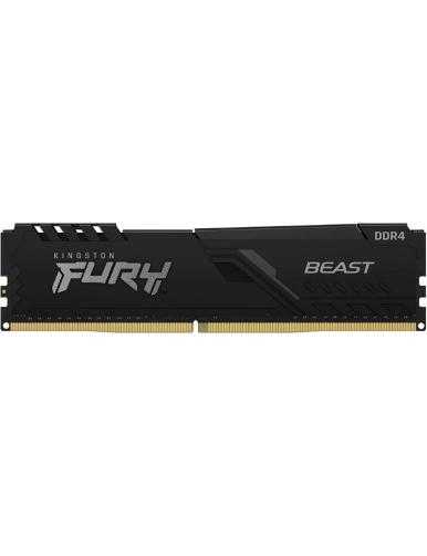 Memoria RAM Kingston FURY Beast 16GB/ DDR4/ 2666MHz/ 1.2V/ CL16/ UDIMM