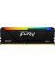 Memoria RAM Kingston FURY Beast RGB 16GB/ DDR4/ 3200MHz/ 1.35V/ CL16/ DIMM