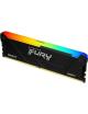 Memoria RAM Kingston FURY Beast RGB 8GB/ DDR4/ 3200MHz/ 1.35V/ CL16/ DIMM