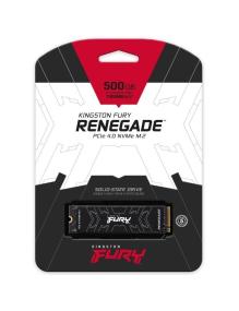 Disco SSD Kingston FURY Renegade 500GB/ M.2 2280 PCIe 4.0/ Con Difusor Térmico