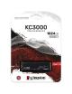 Disco SSD Kingston KC3000 1TB/ M.2 2280 PCIe 4.0/ con Disipador de Calor/ Full Capacity