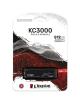 Disco SSD Kingston KC3000 512GB/ M.2 2280 PCIe 4.0/ con Disipador de Calor/ Full Capacity