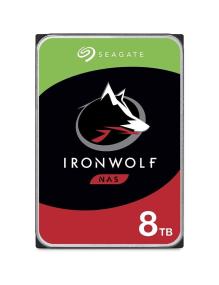 Disco Duro Seagate IronWolf NAS ST8000VN004 8TB/ 3.5'/ SATA III/ 256MB