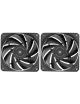 Pack 2 Ventiladores Mars Gaming MF-NCLX2/ 12cm