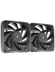 Pack 2 Ventiladores Mars Gaming MF-NCLX2/ 12cm