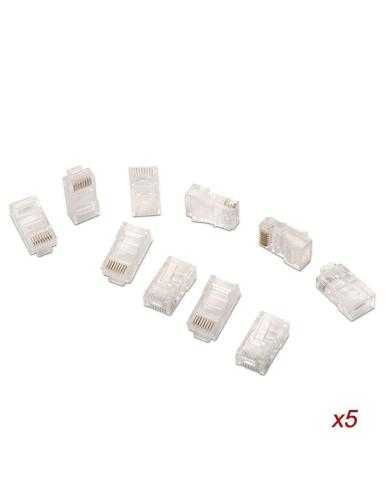 Conector RJ45 Aisens A138-0291/ Cat.5e/ 50 uds