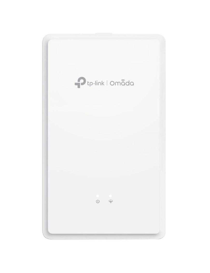 Punto de Acceso Inalámbrico TP-Link Omada EAP615GP-WALL/ WiFi 6/ 1800Mbps/ 2.4GHz 5GHz/ Antenas de 6.5dBi/ WiFi 802.11 a/b/g/n/a