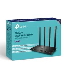 Router Inalámbrico TP-Link Archer C6 1200Mbps/ 2.4GHz 5GHz/ 5 Antenas/ WiFi 802.11ac/n/a - b/g/n