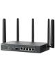 Router VPN 4G TP-Link Omada ER706W-4G/ WiFi 6/ 3000Mbps/ 2.4GHz 5GHz/ 5 Antenas/ WiFi 802.1Q