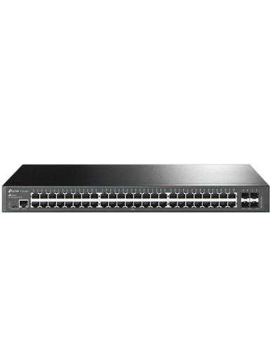 Switch Gestionable TP-Link Omada JetStream TL-SG3452X 52 Puertos/ RJ-45 10/100/1000/ SFP+ 10GBE