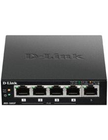 Switch D-Link DES-1005P 5 Puertos/ RJ45 10/100Mbps PoE