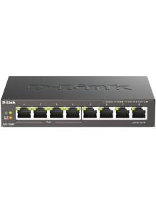 Switch D-Link DGS-1008P 8 Puertos/ RJ-45 Gigabit 10/100/1000/ PoE