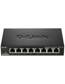 Switch D-Link DGS-108 8 Puertos/ RJ-45 10/100/1000