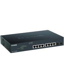 Switch D-Link DGS-1100-10MPV2 10 Puertos/ RJ-45 Gigabit 10/100/1000 PoE/ SFP