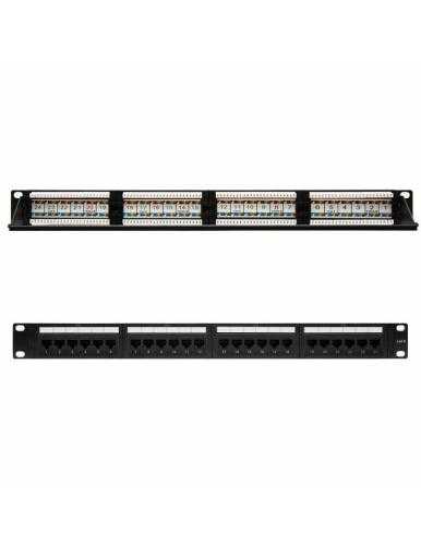 Patch Panel Nanocable 10.21.3124/ 24 Puertos/ Cat.6/ Altura 1U