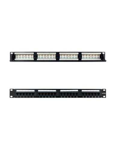 Patch Panel Nanocable 10.21.4124/ 24 Puertos/ Cat.6a/ Altura 1U