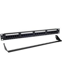 Patch Panel Phasak PU 2424/ 24 Puertos/ Cat.6/ Altura 1U/ Gestión de Cables