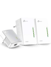 Adaptador Powerline TP-Link WPA4220TKit 500Mbps/ Alcance 300m/ Pack de 3