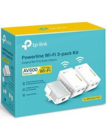 Adaptador Powerline TP-Link WPA4220TKit 500Mbps/ Alcance 300m/ Pack de 3