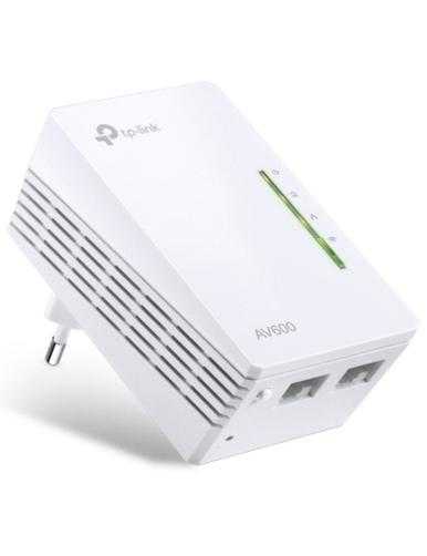 Adaptador Powerline TP-Link AV600 Extender 600Mbps/ Alcance 300m