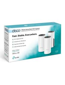 Sistema Mesh TP-Link Deco E4 1200Mbps/ 2.4GHz 5GHz/ Pack de 3