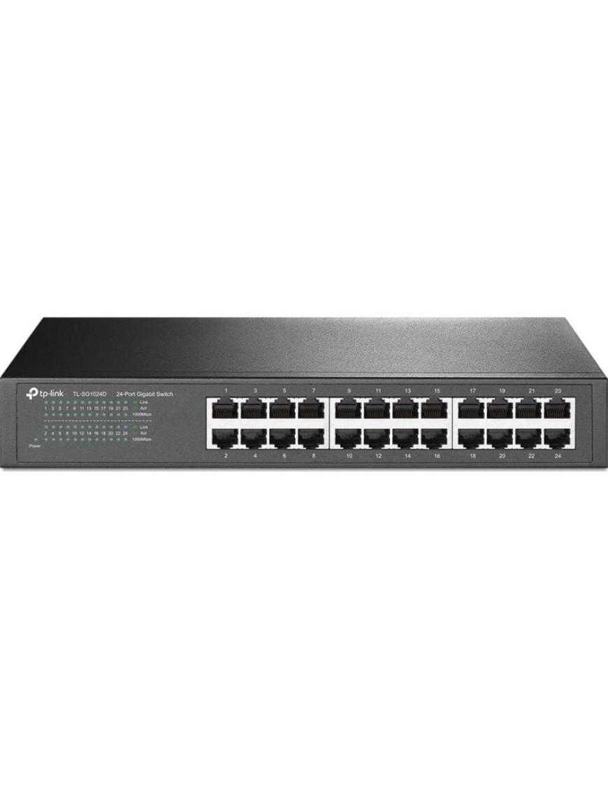 Switch TP-Link 24P GIGA 24 Puertos/ RJ-45 10/100/1000