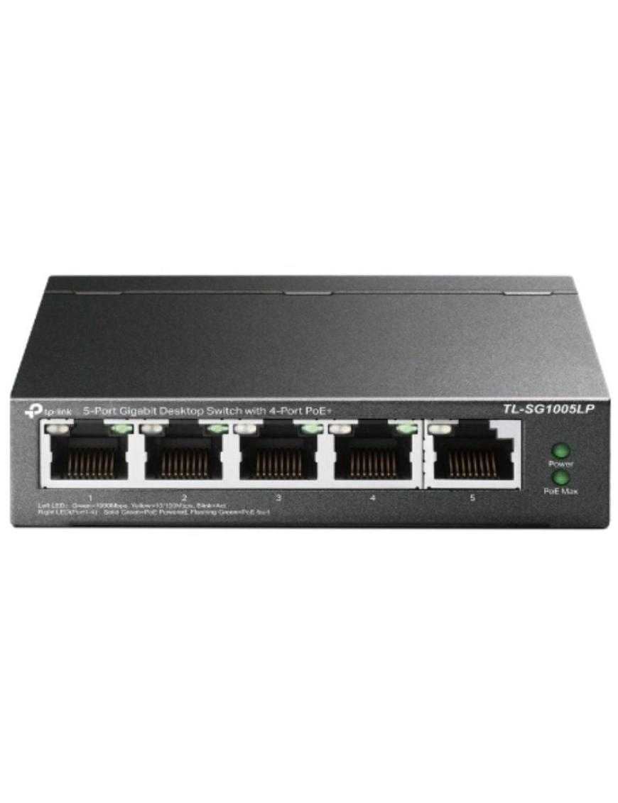 Switch TP-Link TL-SG1005LP 5 Puertos/ RJ-45 10/100/1000/ PoE