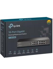 Switch TP-Link TL-SG1016DE/ 16 Puertos/ RJ45 10/100/1000