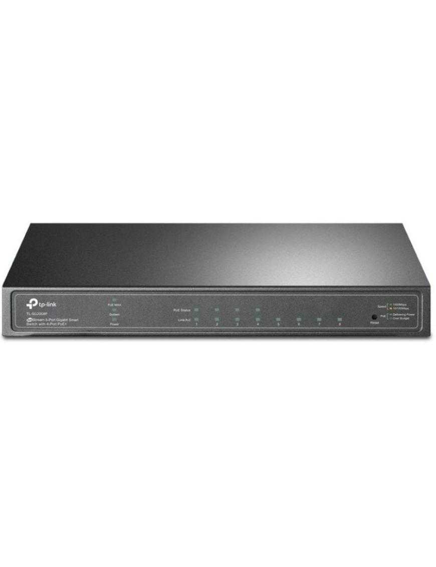 Switch Gestionable TP-Link Omada TL-SG2008P 8 Puertos/ RJ-45 10/100/1000/ PoE