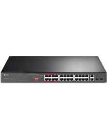 Switch TP-Link TL-SL1226P 26 Puertos/ RJ-45 10/100/1000 PoE/ SFP