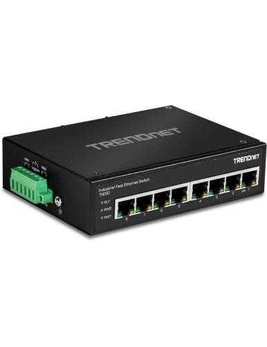 Switch TRENDnet TI-E80 8 Puertos/ RJ-45 Gigabit 10/100