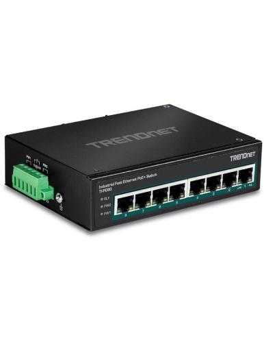 Switch TRENDnet TI-PE80 8 Puertos/ RJ-45 Gigabit 10/100 PoE