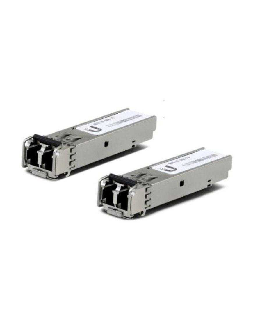 Modulo SFP Transceptor de Fibra Óptica Ubiquiti UACC-OM-MM-10G-D-2/ Pack de 2