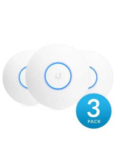 Punto de Acceso Ubiquiti UAP-NANOHD-3/ 3 unidades