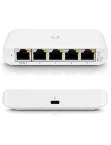 Switch Gestionado Ubiquiti USW-Flex Mini 5 Puertos/ RJ45 10/100/1000 POE
