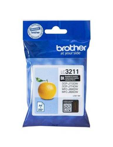 Cartucho de Tinta Original Brother LC-3211BK/ Negro