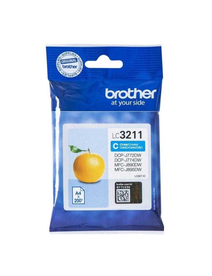 Cartucho de Tinta Original Brother LC-3211C/ Cian