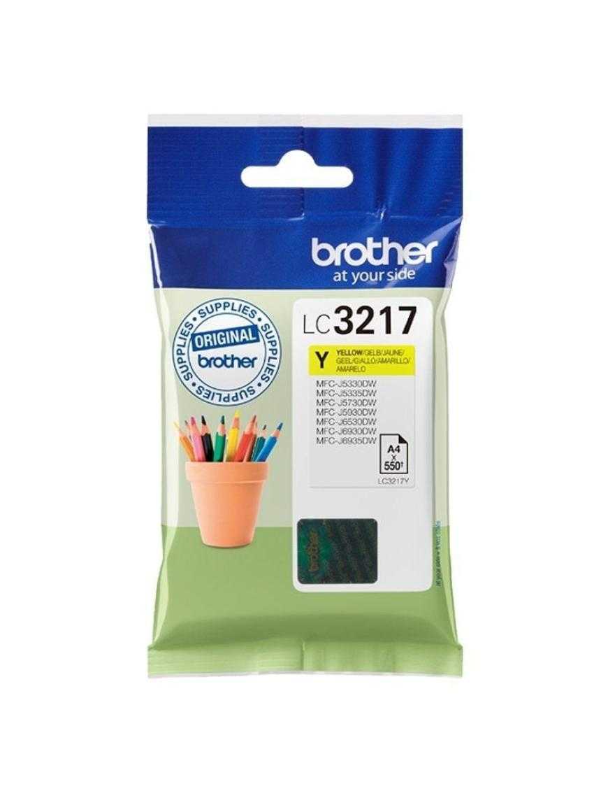 Cartucho de Tinta Original Brother LC-3217Y/ Amarillo